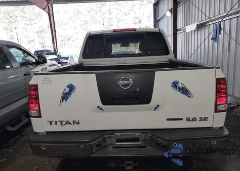 2010 Nissan Titan Se from USA, damaged, VIN 1N6BA0EC2AN315778